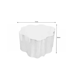 Stolik kawowy BRILANT  71 cm złoty*Invicta Interior Clearance