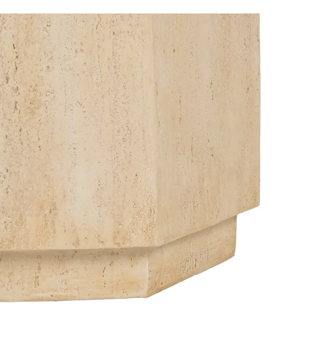 Stolik kawowy BRIL 42 cm beżowy*Zona-Design Online
