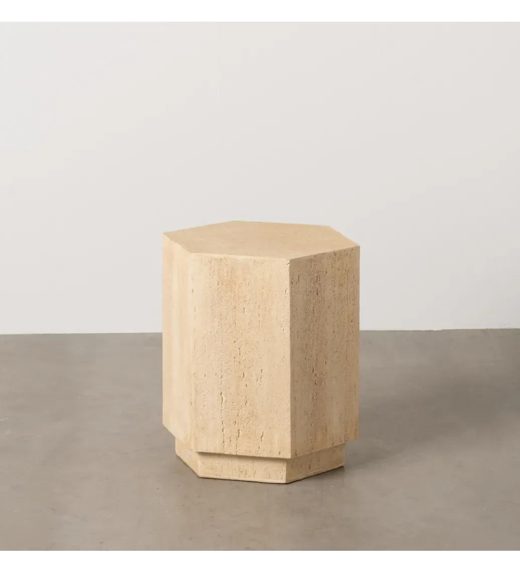 Stolik kawowy BRIL 42 cm beżowy*Zona-Design Online