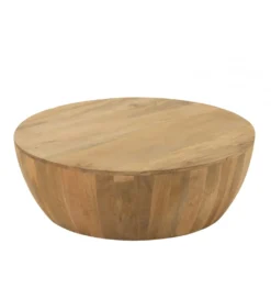 Stolik kawowy CAMILLE 88 cm drewno mango naturalny*J-Line Discount