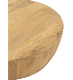 Stolik kawowy CAMILLE 88 cm drewno mango naturalny*J-Line Discount
