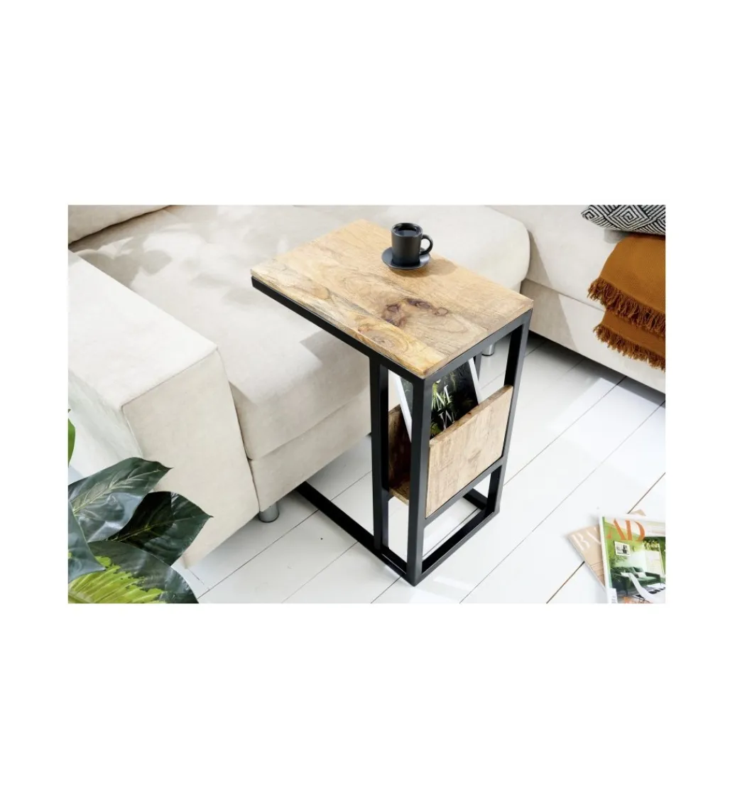 Stolik kawowy CAMINO Craft 30 cm drewno mango*Invicta Interior New
