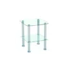 Stolik kawowy CANARIA 45 cm transparentny*Halmar Best