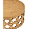 Stolik kawowy CARVI 80 cm drewno jodła*J-Line Discount