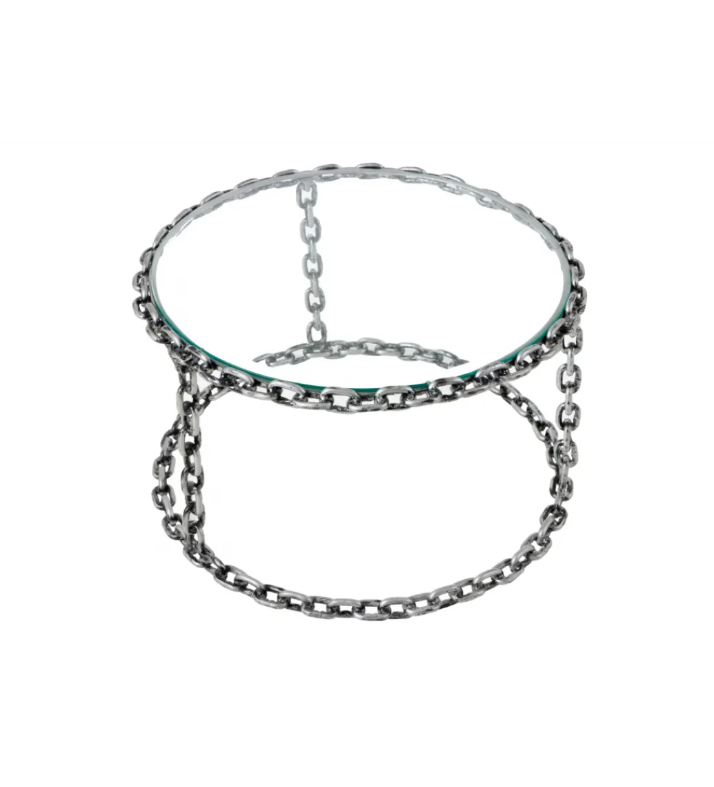 Stolik kawowy CATENA 65 cm srebrny*Invicta Interior Clearance
