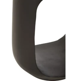 Stolik kawowy CAVE 35 cm drewno mango czarny*J-Line Clearance