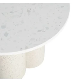 Stolik kawowy CAVRANI 60 cm efekt terrazzo*Zona-Design
