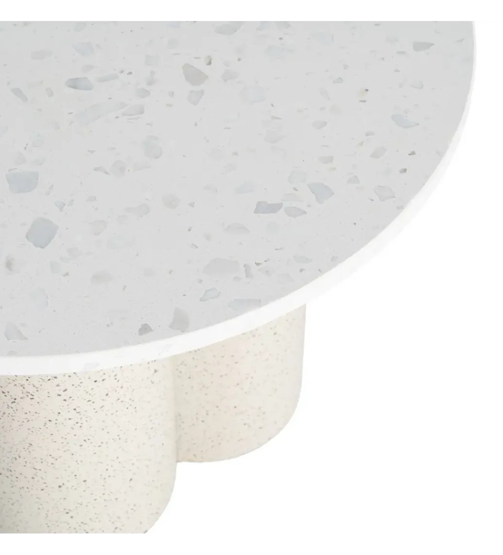 Stolik kawowy CAVRANI 60 cm efekt terrazzo*Zona-Design