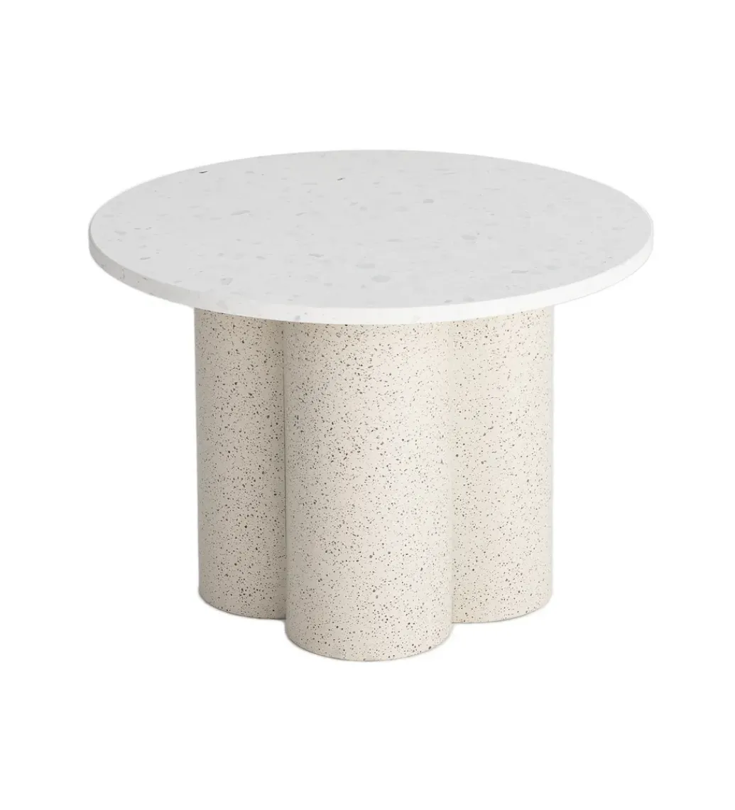 Stolik kawowy CAVRANI 60 cm efekt terrazzo*Zona-Design