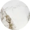 Stolik kawowy CECILIA 73 cm w optyce białego marmuru*Halmar New