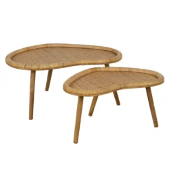 Stolik kawowy CENTRO 77 cm ratan*Zona-Design Discount