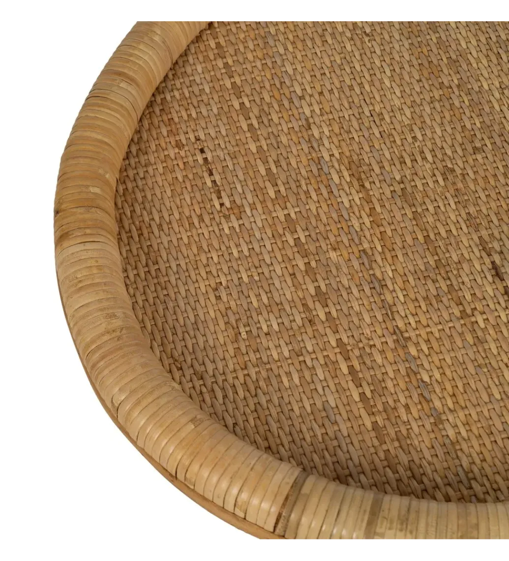 Stolik kawowy CENTRO 90 cm ratan*Zona-Design Discount