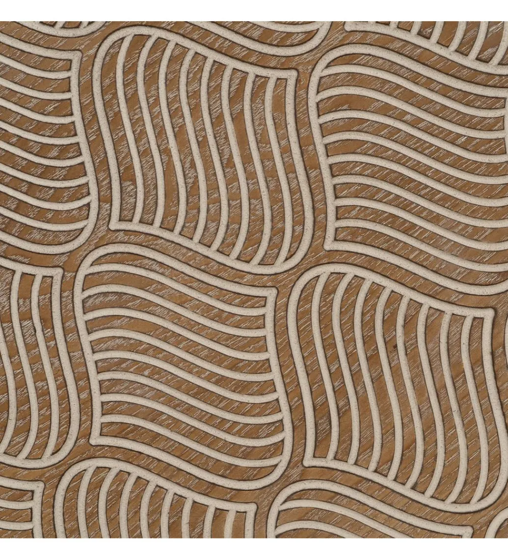 Stolik kawowy CHERAN 69 cm naturalny czarny*Zona-Design Online