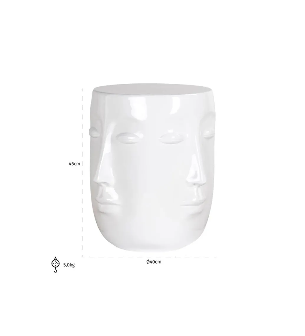 Stolik kawowy CHRISTY biały*Zona-Design Clearance