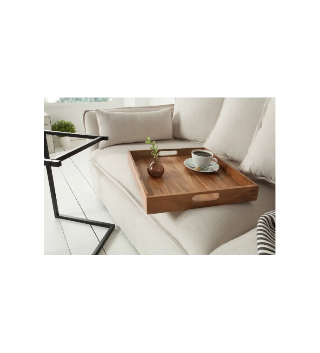 Stolik kawowy Ciano 40 cm Akacja*Invicta Interior Online