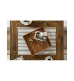 Stolik kawowy Ciano 40 cm Akacja*Invicta Interior Online