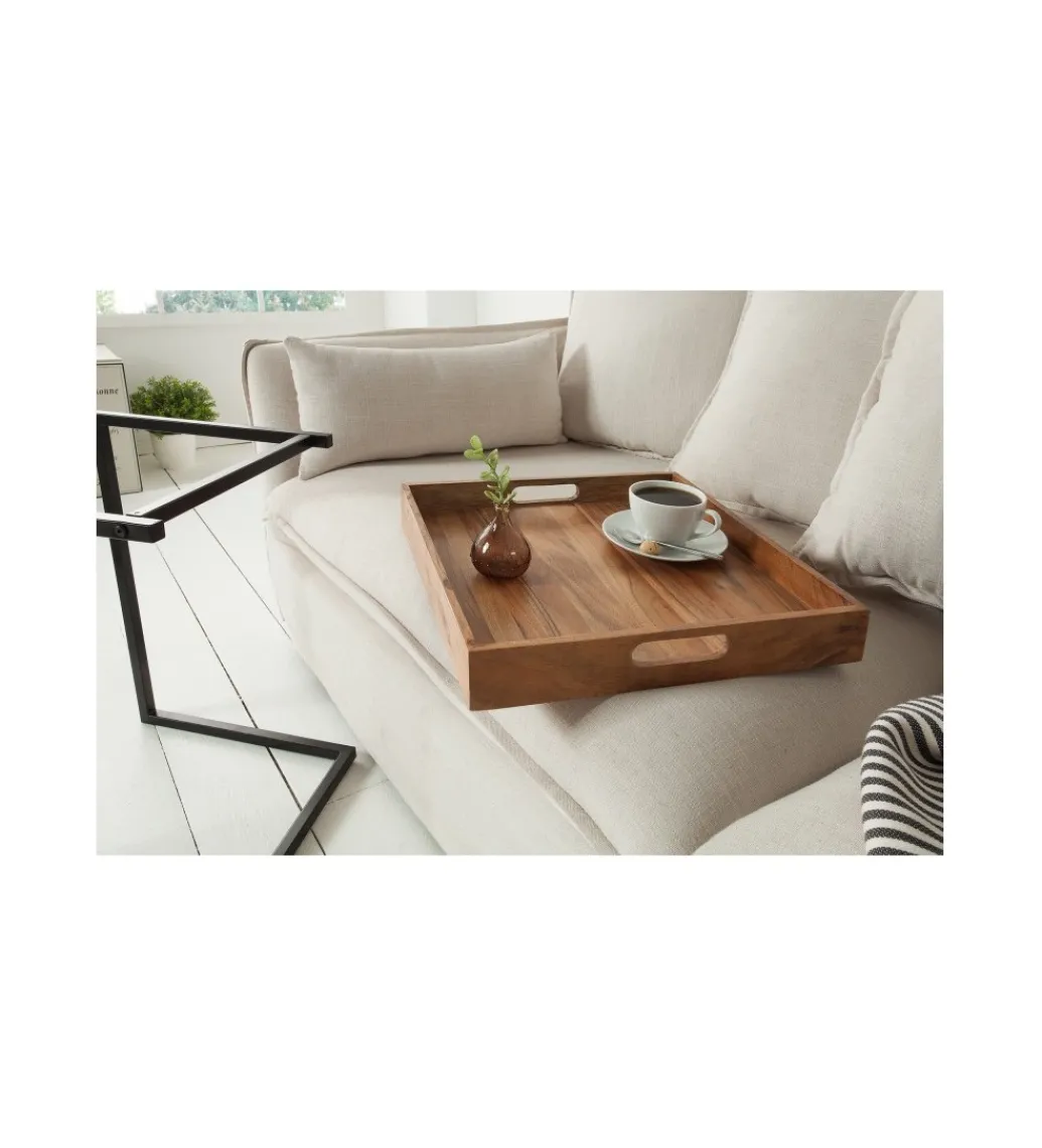 Stolik kawowy Ciano 40 cm Akacja*Invicta Interior Online