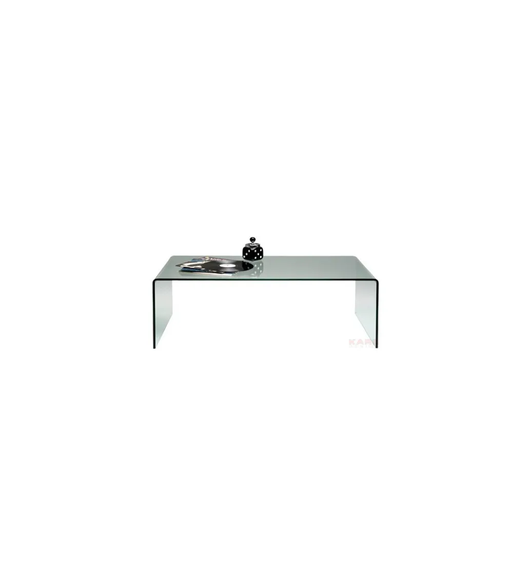 Stolik kawowy Clear Club Basic 120 cm x 40 cm*KARE Outlet