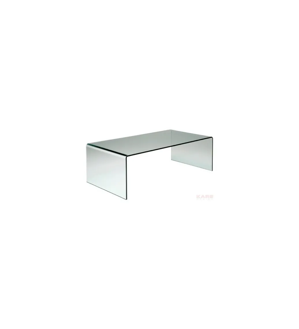 Stolik kawowy Clear Club Basic 120 cm x 40 cm*KARE Outlet