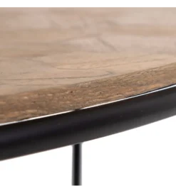 Stolik kawowy 120 cm brązowy*Zona-Design Hot