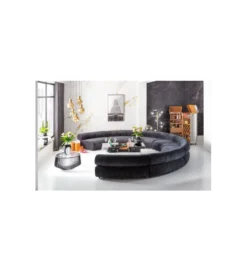 Stolik kawowy CORINNE 80 cm czarny*KARE Hot