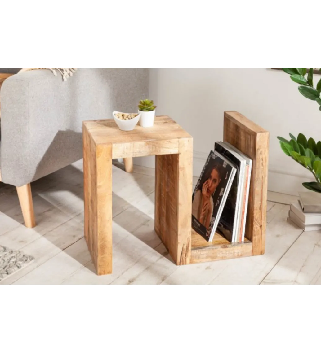 Stolik Kawowy Craft LUXURY II drewno mango*Invicta Interior Hot