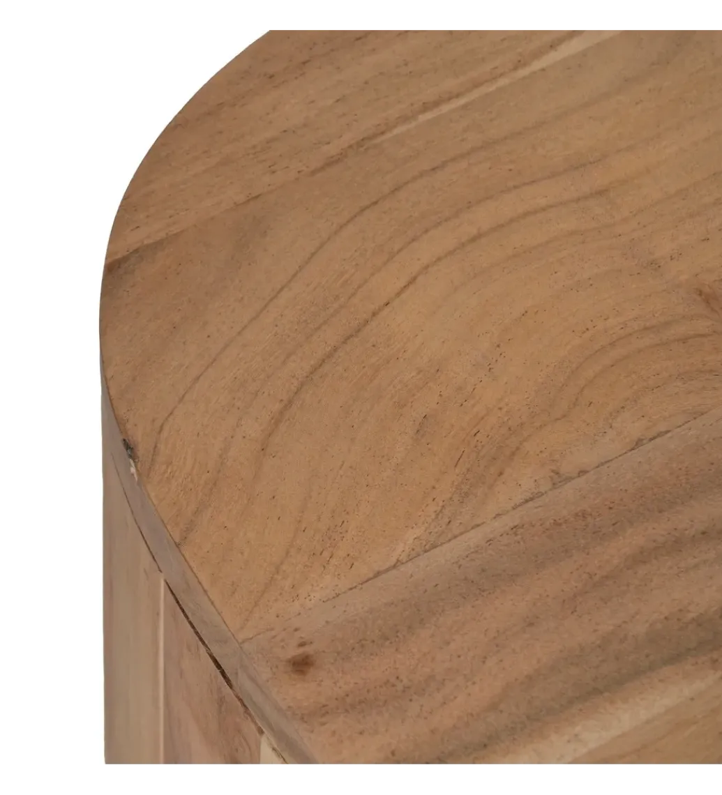 Stolik kawowy CREEL 120 cm drewno akacja*Zona-Design Online