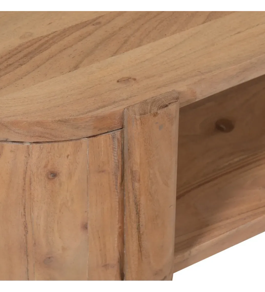 Stolik kawowy CREEL 120 cm drewno akacja*Zona-Design Online