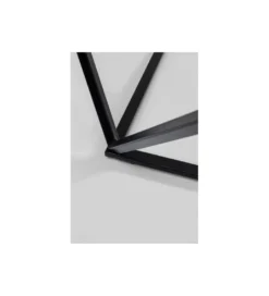 Stolik kawowy  CRISTALLO 80 cm x 80 cm czarny*KARE