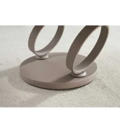 Stolik kawowy DANCING RINGS 135 cm ceramika w optyce trawertynu*Invicta Interior Discount