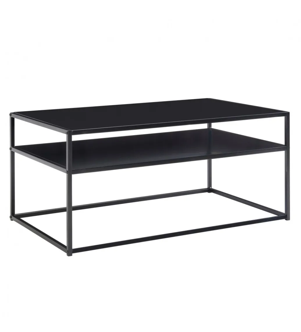 Stolik kawowy DEMIT 100 cm czarny*WOHNLING, GERMANY Best