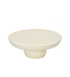 Stolik kawowy DENU 80 cm w kolorze kości słoniowej*LF-Design Best