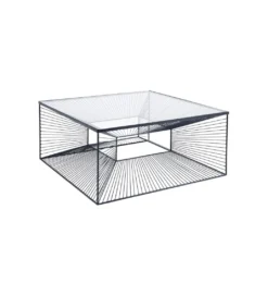 Stolik kawowy DIMENSION 80 cm czarny*KARE