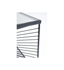 Stolik kawowy DIMENSION 80 cm czarny*KARE