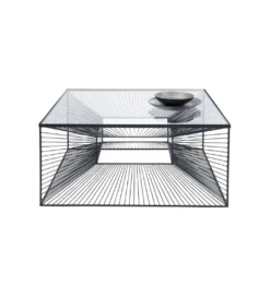 Stolik kawowy DIMENSION 80 cm czarny*KARE
