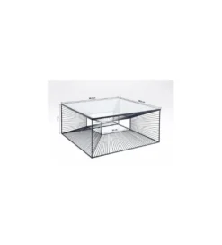 Stolik kawowy DIMENSION 80 cm czarny*KARE