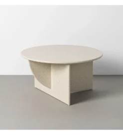 Stolik kawowy DOBEMA 80 cm efekt terrazzo*Zona-Design Clearance