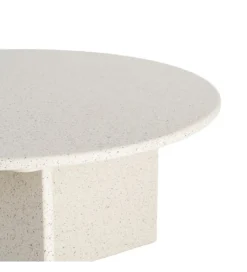 Stolik kawowy DOBEMA 80 cm efekt terrazzo*Zona-Design Clearance