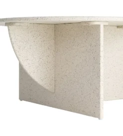Stolik kawowy DOBEMA 80 cm efekt terrazzo*Zona-Design Clearance