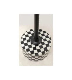 Stolik kawowy DOMERO CHESS 25 cm czarno biały*KARE Clearance