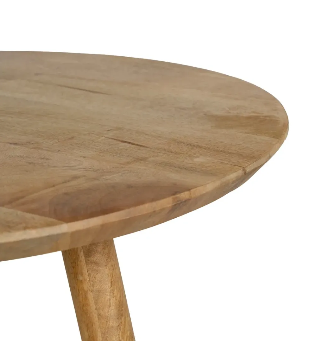 Stolik kawowy DREKEO 60 cm drewno mango*Zona-Design Discount