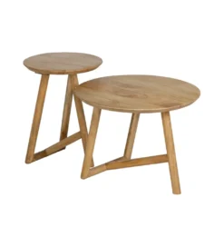 Stolik kawowy DREKEO 60 cm drewno mango*Zona-Design Discount