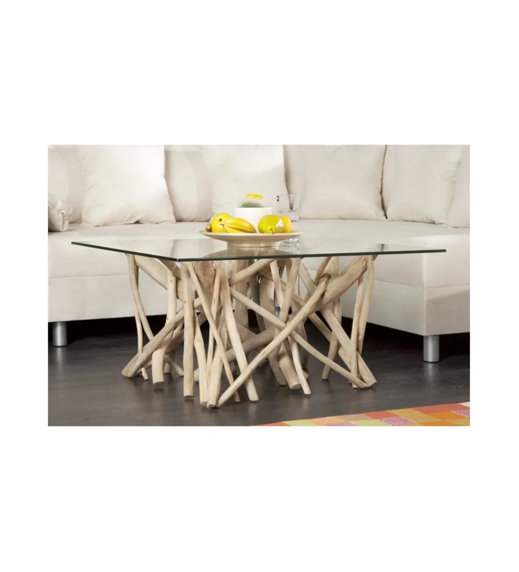 Stolik kawowy Driftwood 80 cm*Invicta Interior Best