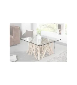 Stolik kawowy Driftwood 80 cm*Invicta Interior Best