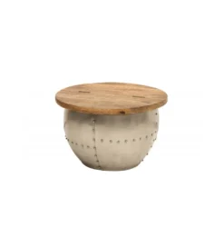 Stolik kawowy Drump Storage 68 cm drewno mango*Invicta Interior Clearance