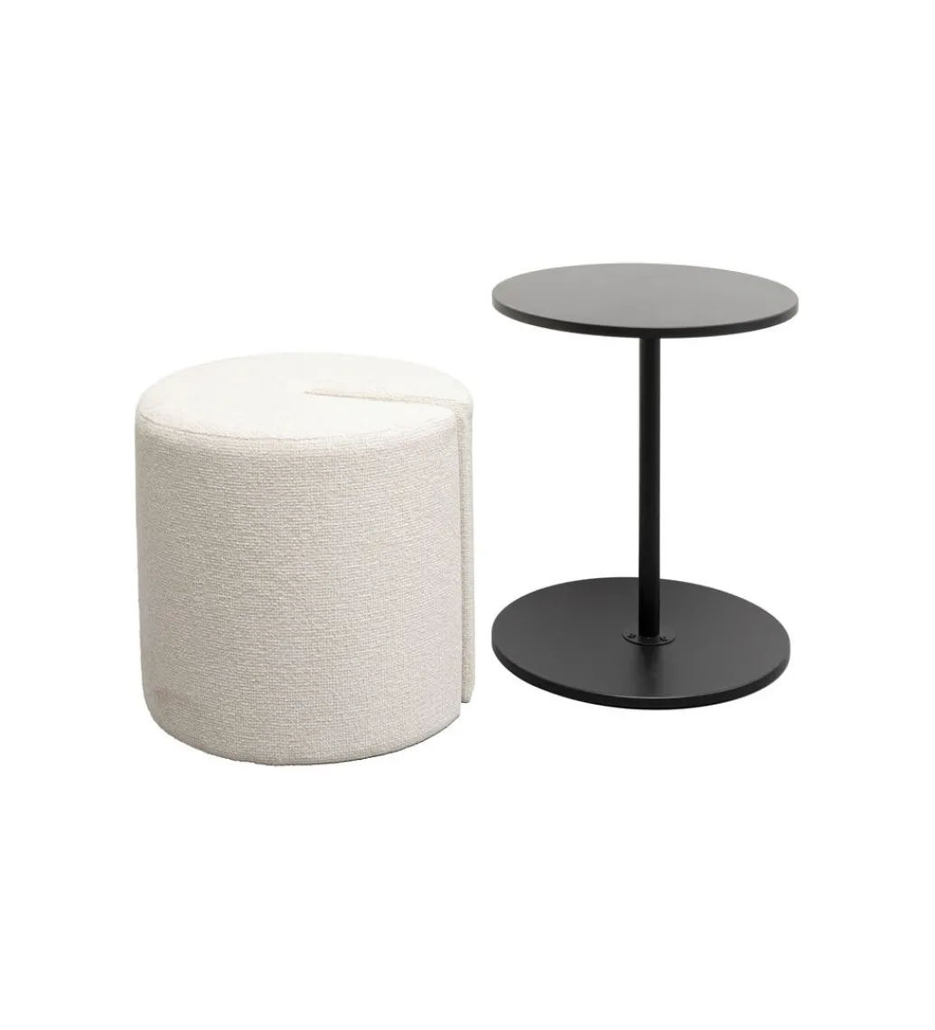 Stolik kawowy dwuczęściowy BETTER TOGETHER 53 cm*KARE Discount