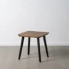 Stolik kawowy EDENSA 60 cm naturalny czarny*Zona-Design Best