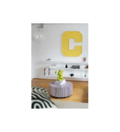 Stolik kawowy ELECTRA 75 cm czarno biały*KARE Clearance