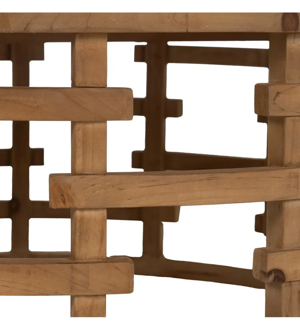 Stolik kawowy EMANEL 80 cm drewno jodła*Zona-Design Best