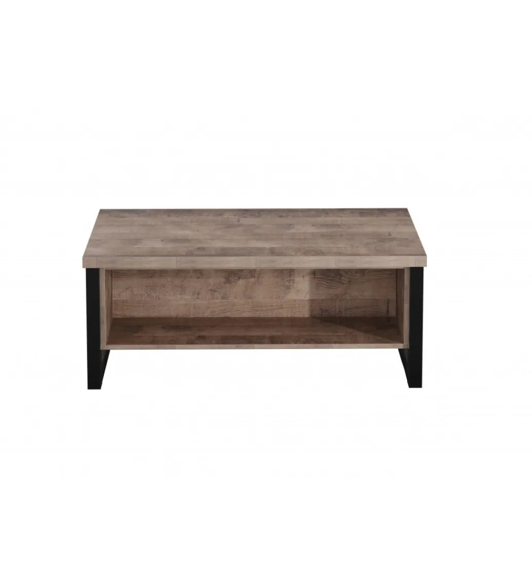 Stolik kawowy EMILE 110 cm w optyce dąb tytoniowo-brązowy*MCA Clearance